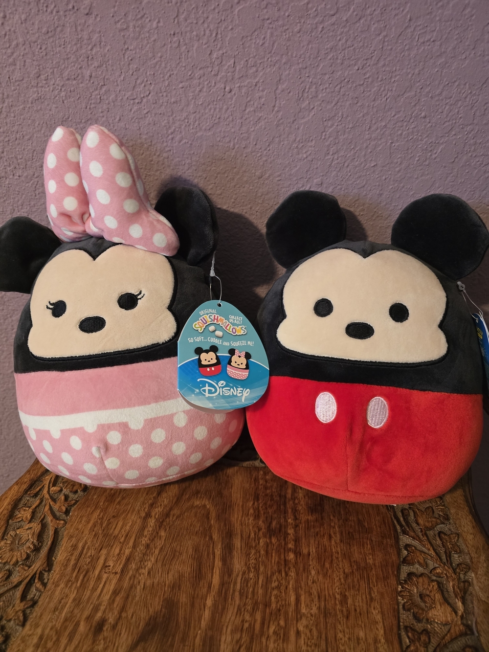Disney Minnie & Mickey Squishmallow (2)